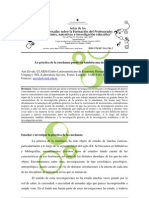 Ana Zabala, La Práctica de La Enseñanza Puede Ser También Una Investigación