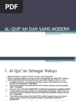 Al-Qur'an Dan Sains Modern