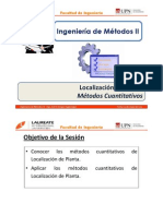 T 3.3 - IM II - UPN - Localización de Planta - Métodos Cuantitativos