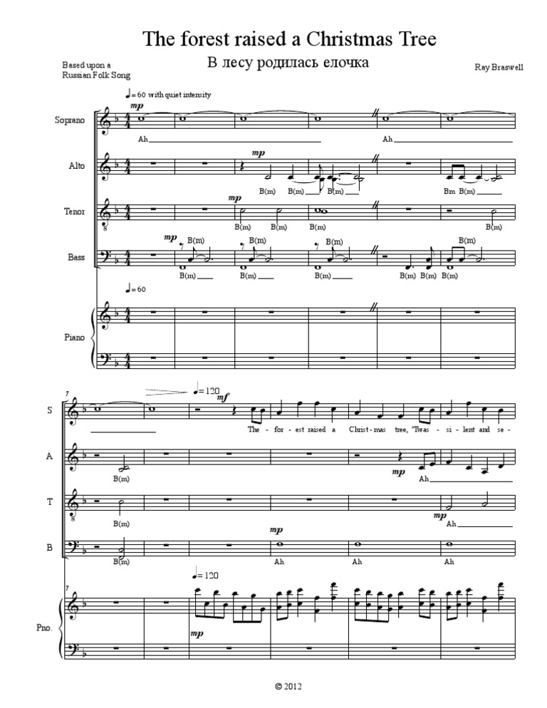 A Forest Raised A Christmas Tree English Version PDF