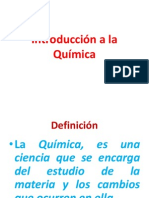 Introducción a la Química