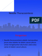 Teori Needle Thoracosintesis