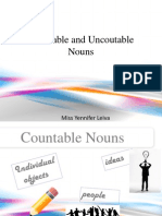 8 Countable and Nouns