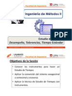 T 1.2 - IM II - UPN - Estudio de Tiempos - Estudio de Tiempos Con Instrumentos