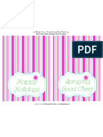 It's Cold Outside Table Tent Cards