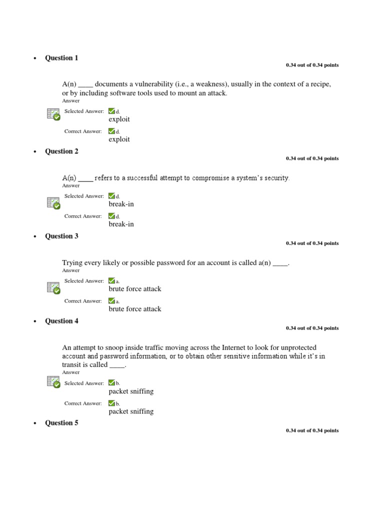 Cybersecurity Concepts and Attacks Overview | PDF | I Pv6 | Network ...