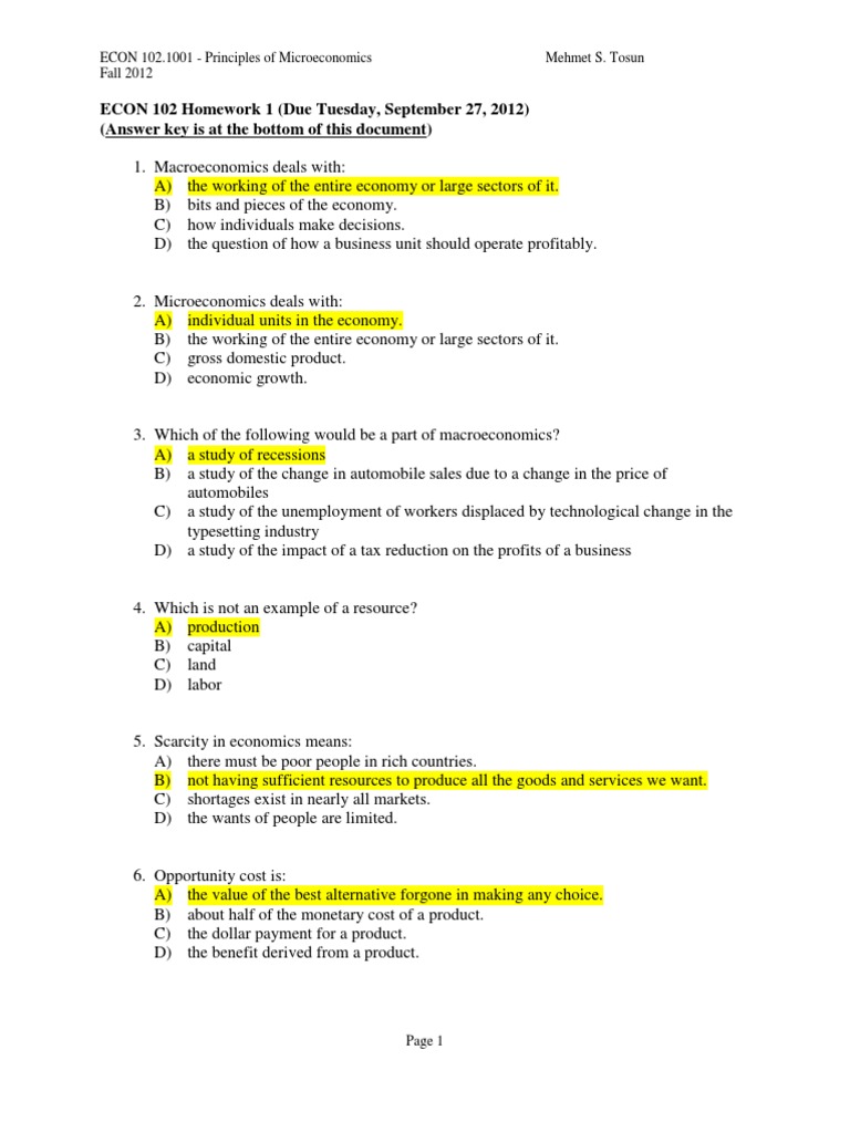 Economics homework helper picture