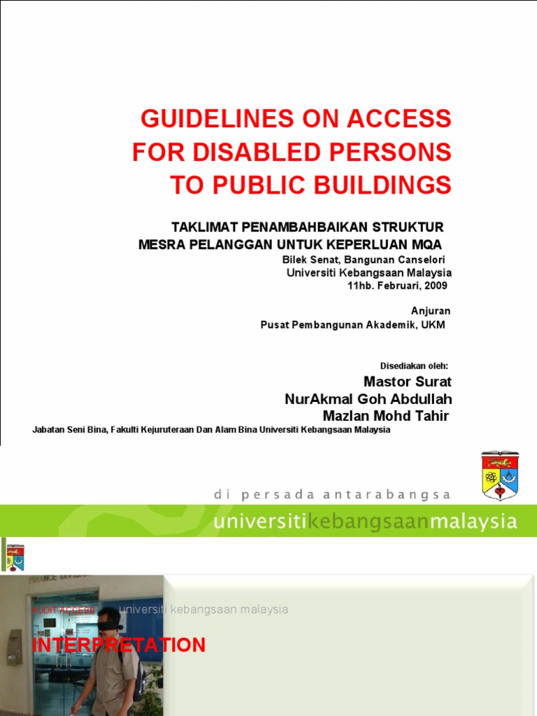OKUMalaysian Standard New Disability Wellness