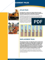 DISPLACEMENT PILES AND PILE TYPES