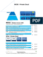 MCSA and MCSE Windows Server 2008