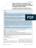 Honokiol Crosses BBB and BCSFB, and Inhibits Brain Tumor Growth in Rat 9L Intracerebral Gliosarcoma Model and Human U251 Xenograft Glioma Model