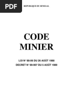 Code Des Mines