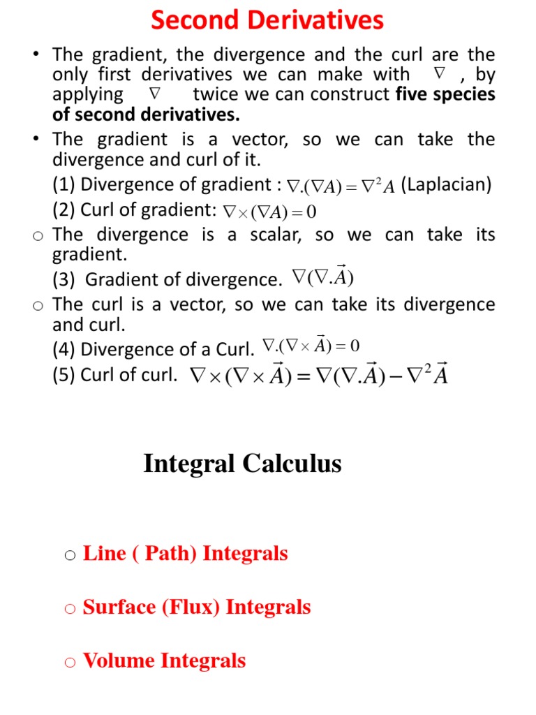 Calculus, Theorems | Download Free PDF | Divergence | Integral