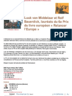GROUPE DE L'ALLIANCE PROGRESSISTE DES SOCIALISTES ET DEMOCRATES AU PARLEMENT EUROPEEN S&D 06/12/2012