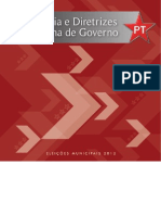 Cartilha Programa Governo Municipal