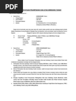 Download Surat Pernyataan Pelimpahan Hak Atas Sebidang Tanah by Bhi Bhie SN116385612 doc pdf