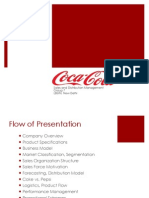 Sales and Distribution Management at Coca-Cola