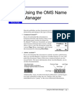 Opcode Using OMS Name Manager 1996