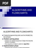 Algorithms and Flowcharts