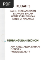 Download Kuliah 5 Pembangunan Ekonomi Dlm Konteks HE Di Malaysia by saimin ginsari SN11641297 doc pdf