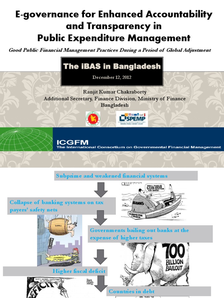 iBAS: Integrated Budget System in Bangladesh | PDF | Cheque | Public ...