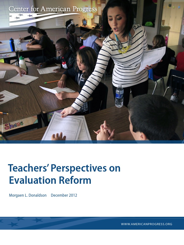 Teacher Evaluation Reform Insights | PDF | Goal Setting | Teachers