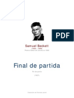 Beckett, Samuel - Final de Partida