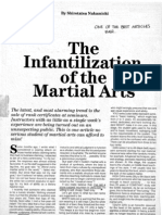 The Infantilization of The Martial Arts