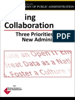 Enabling Collaboration: Three Priorities For New Administration