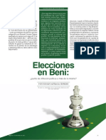 Elecciones en Beni