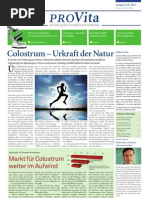 Colostrum - Urkraft Der Natur