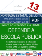 Cartaz 13 Dec 2012 Ferrol