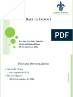 Base de Datos I