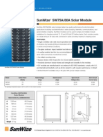 SunWize 75A/80A Solar Panels