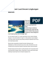 Sedot Pasir Laut Ancam Lingkungan Maritim