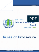 GC Seoul - Rules of Procedure