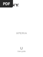 Download Sony Xperia U ST25 User Manual Eng by superdavec SN116490789 doc pdf