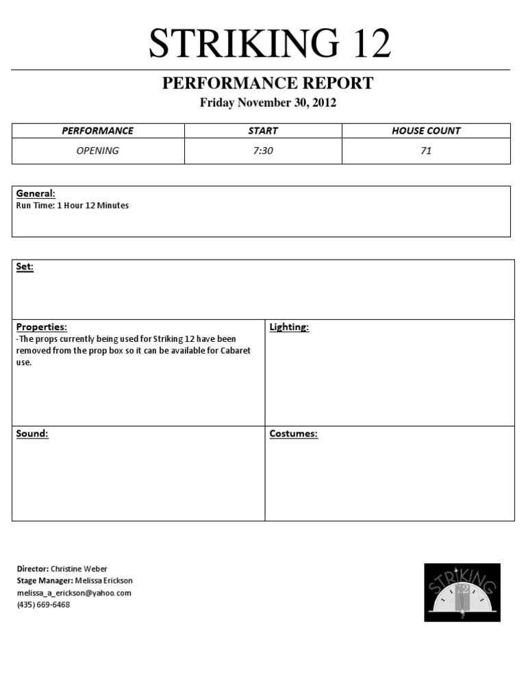 Performance Report, Nov 30 | PDF