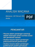 ANALISA WACANA - Pps