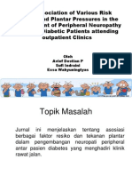 The Association of Various Risk Factors and Plantar