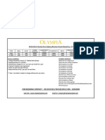 Olympia Cost Sheet