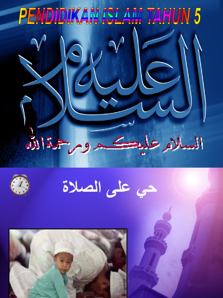 Pendidikan Islam Tayammum Pdf