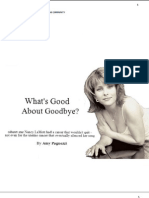 Nancy LaMott. What's Good About Goodbye. by Amy Pagnozzi