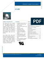 Cree Xlamp Xr-E Led: Product Family Data Sheet