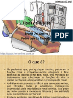 Tipos de diálise e cuidados