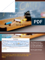 Microsoft Office Excel 2007 Training: Get Up To Speed