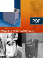 Paraffin Wax Bath (P.W.B) : Sekar.L