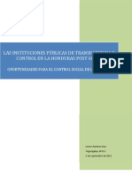 Informe Final - Instituciones Públias y Oportunidades para El Control Social L.R. 27.10.11