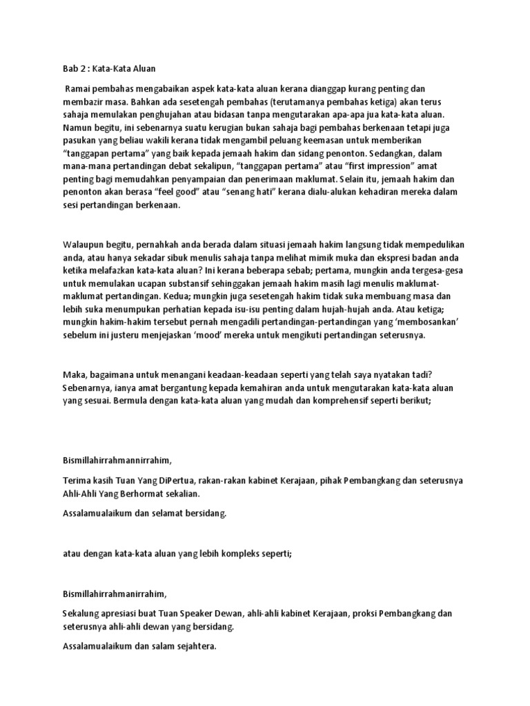 Panduan pembahas terbaik