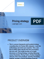 Pricing Strategy